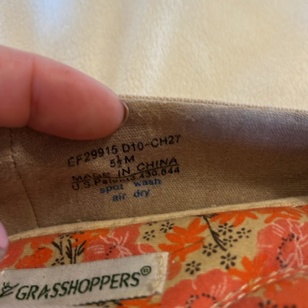 Grasshopper Canvas Shoes - Picture 6 of 6
